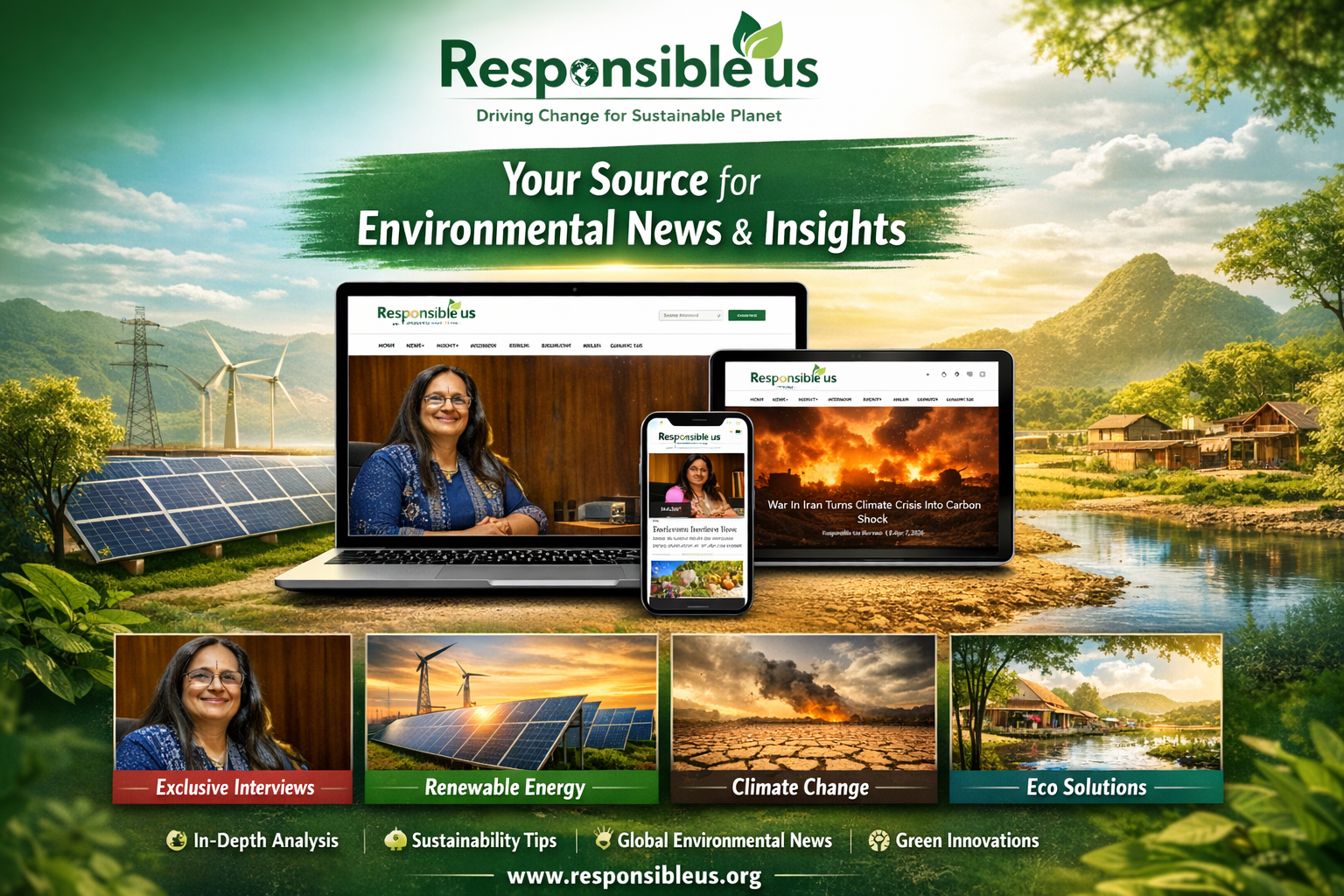 Responsible Us – Digital Platform for Environmental News & Sustainability Insights